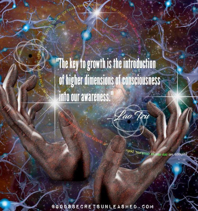 成长的关键，是将更高维度的意识引入你的意识中