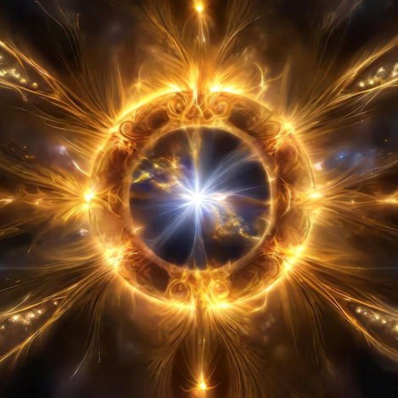 大中央太阳正在释放急需的强大高频能量