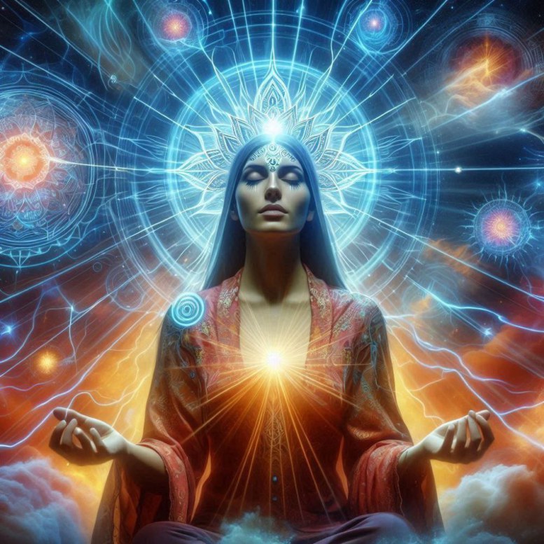 你创造了神圣沟通与交流的过程