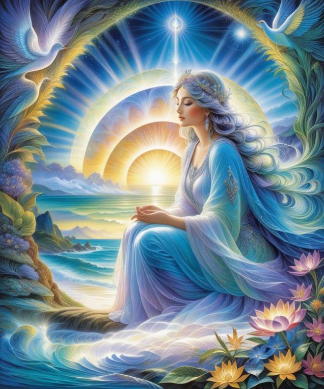 意识进化和精神提升的新时代，每个人都是宇宙的共同创造伙伴