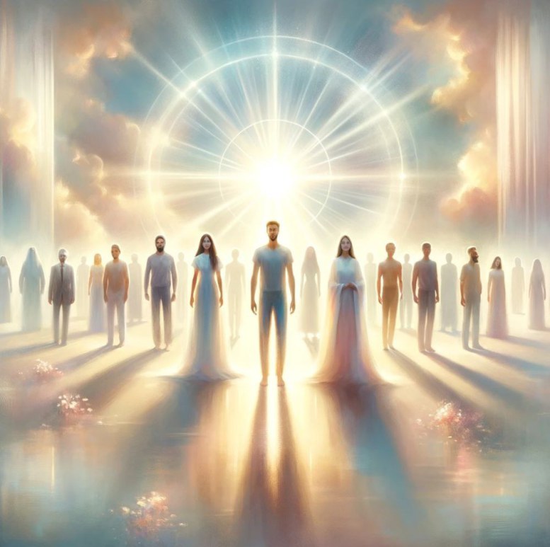 你在银河系和宇宙中的“家人”与你站在一起