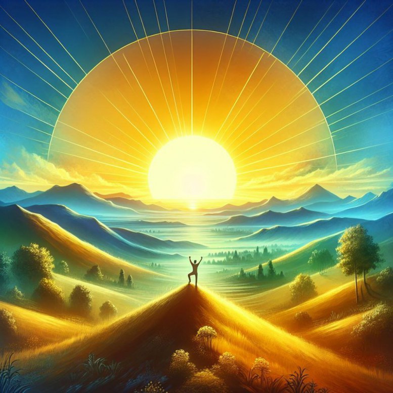 你将转变为一个自然散发平静、和平、愛与仁慈的人