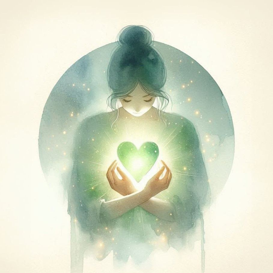 当你停止逃避和抗拒，治愈和自由发生了