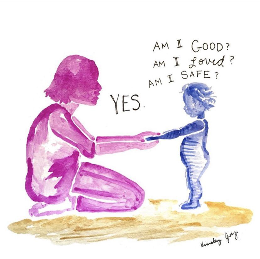 你始终是被愛和支持的！你一直是安全的！