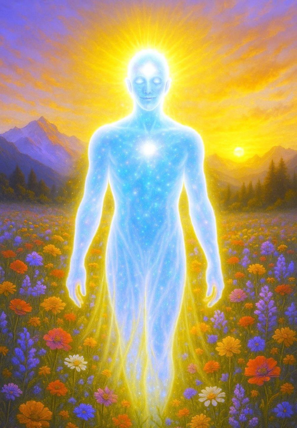 老灵魂，你是宇宙之光！久远以前就来到了这里