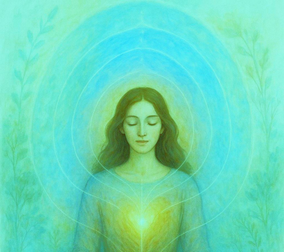 你来这里，是为了重新忆起神圣的愛的真相！