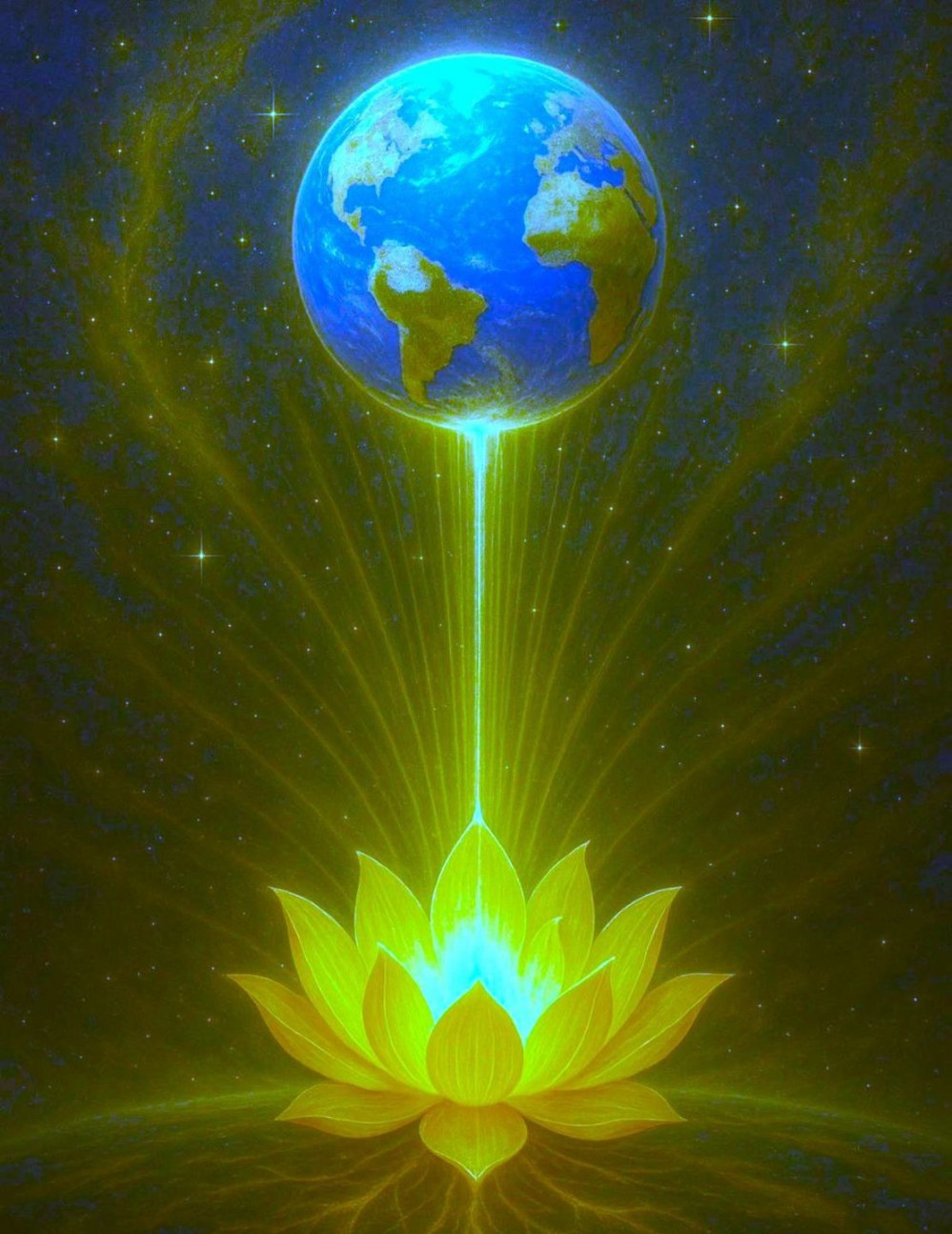 人类和地球已经乘上了“宇宙的光明列车”