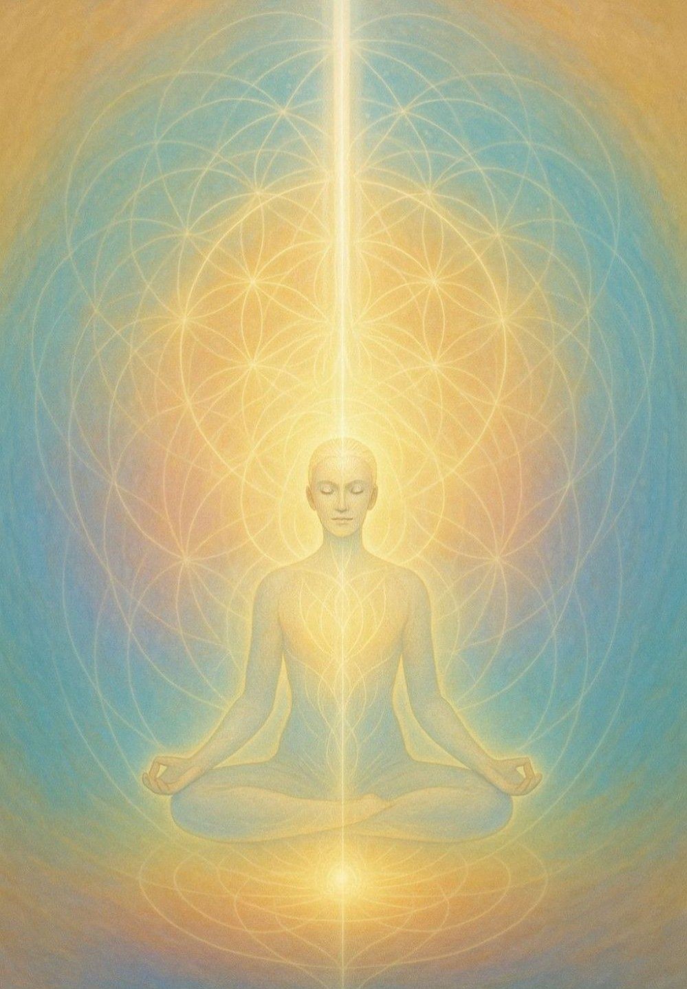 见证一切“自我结构”消融于真我的纯粹之光中