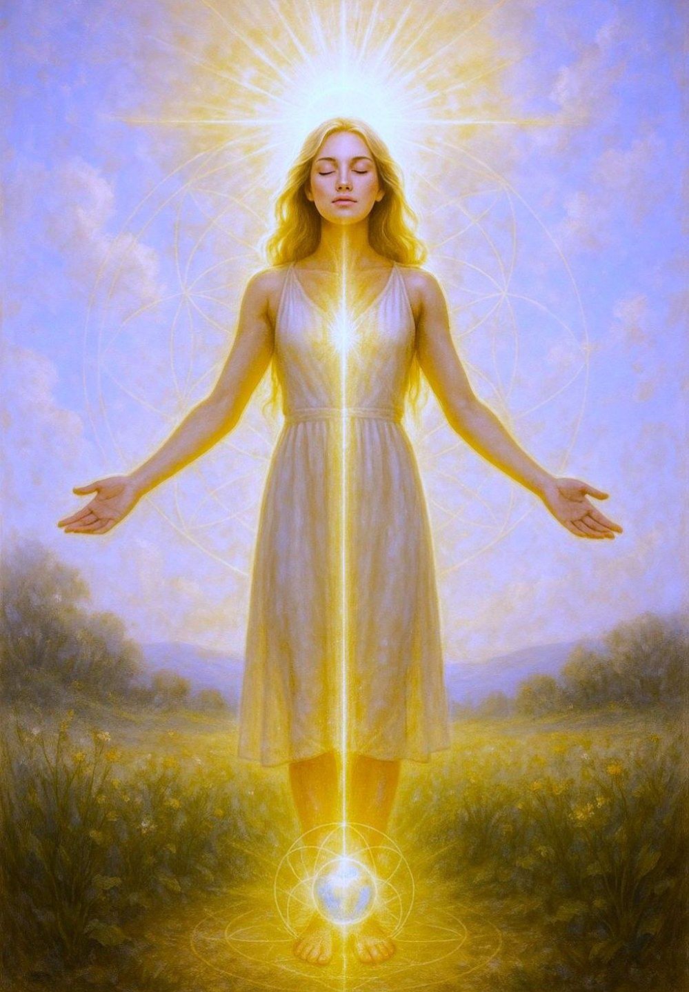 在心的倾听中，让你的神圣潜力优雅地展开