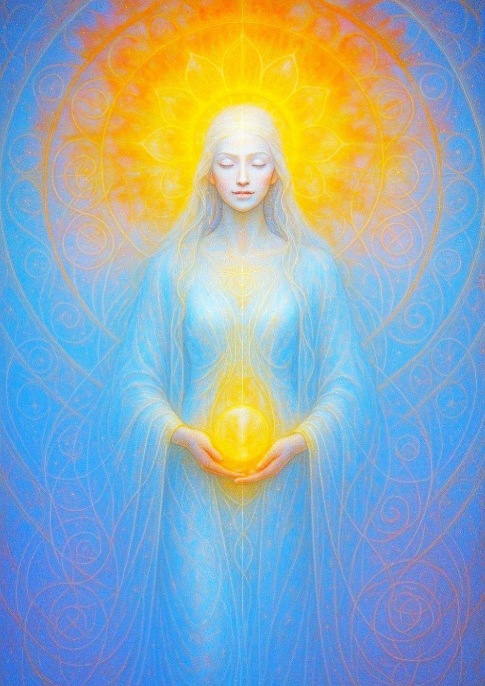 唯愿我心光明，万物荣光！——生活在无限的光明里