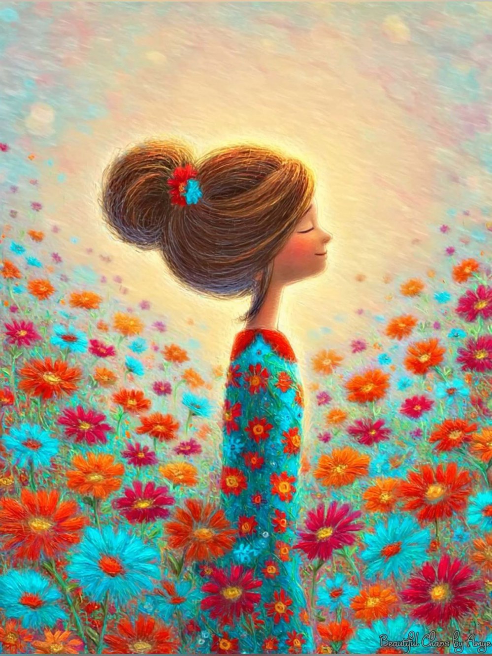 放下执着控制，让生命引领你，创造和平空间