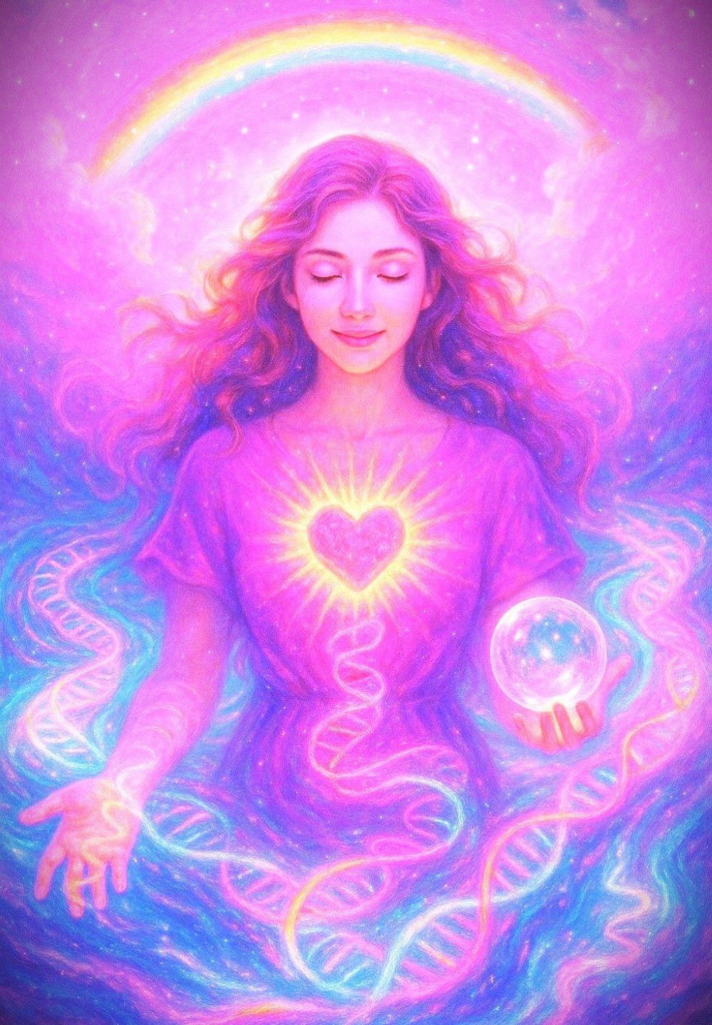 真正的你，是神圣创造的奇迹！