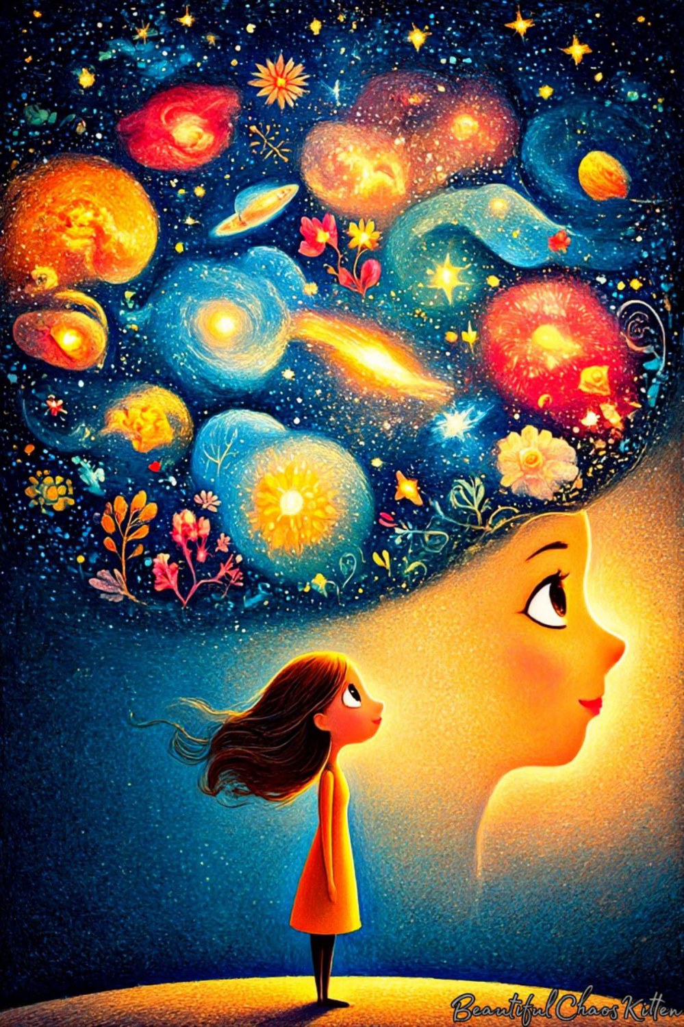 在最深刻的神圣臣服中，你与宇宙相遇和携手