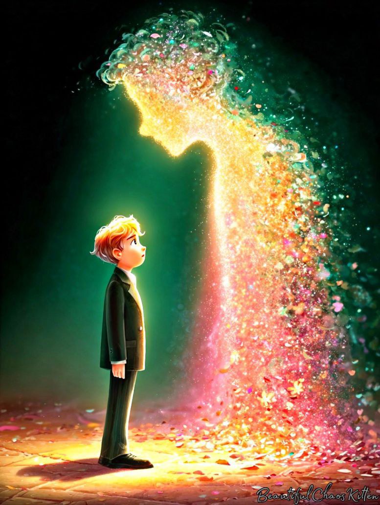 随着你的长大，你已经忘记了这个“心中的自己”！