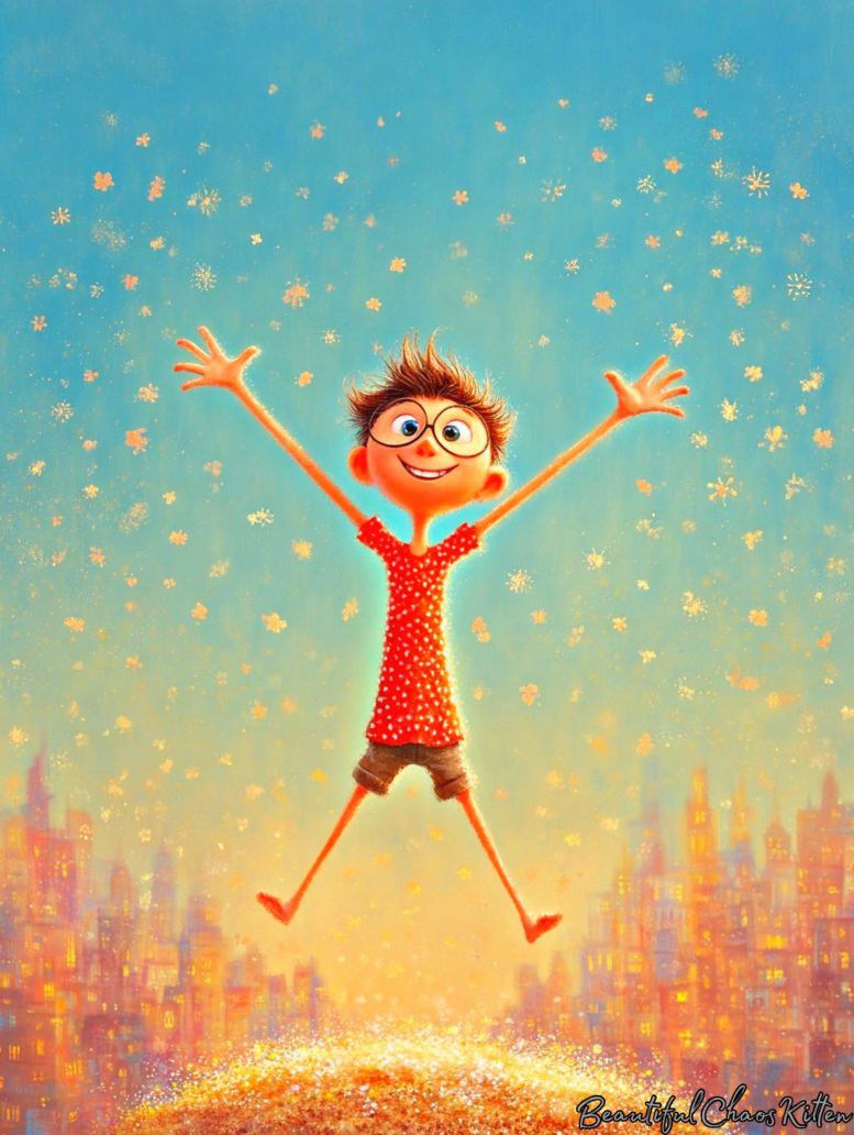 这个心中的自己，相信自己就是自己的世界……