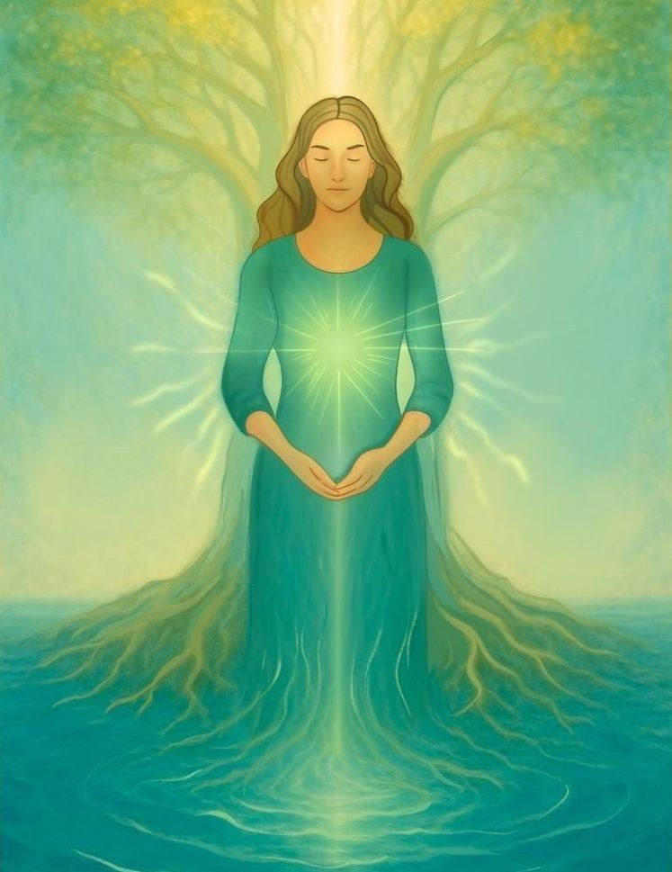 你是光的共同创造者——呼吸光，致敬光，祝福光！