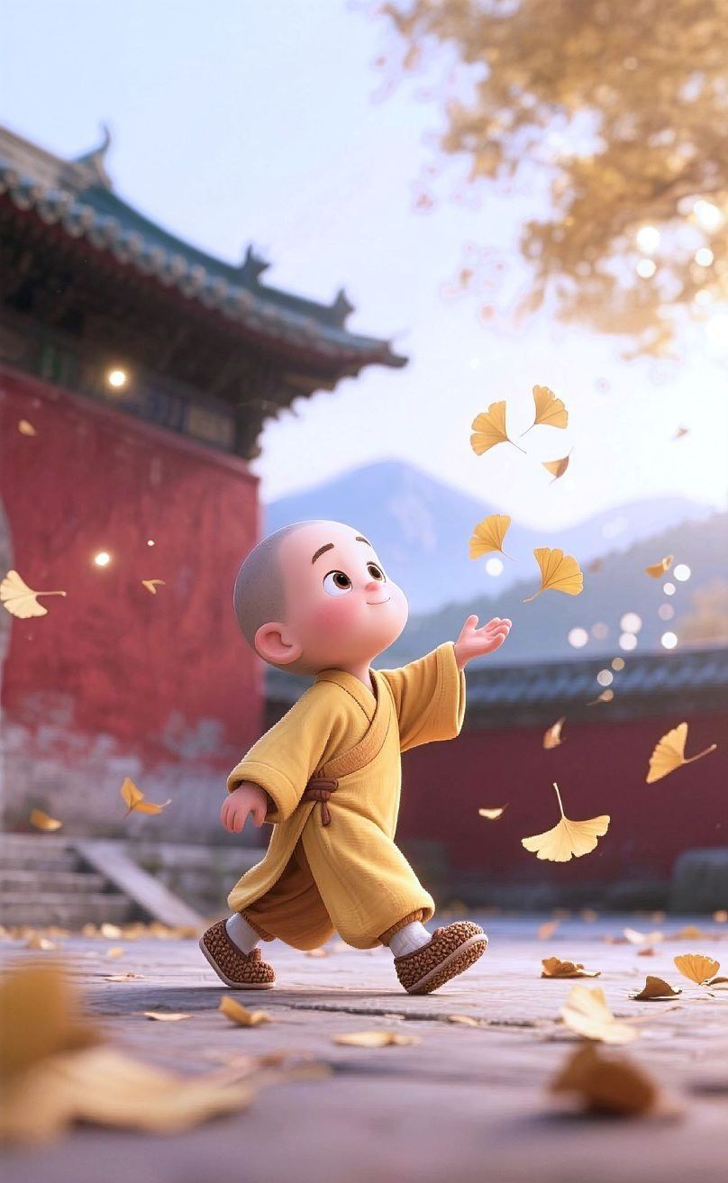 小和尚头也不回地回答： “风去哪里，我就去哪里……！”