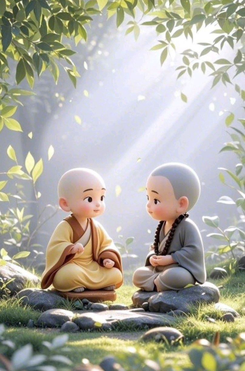 觉明说：“我不明白你的回答，想虚心向你请教！”