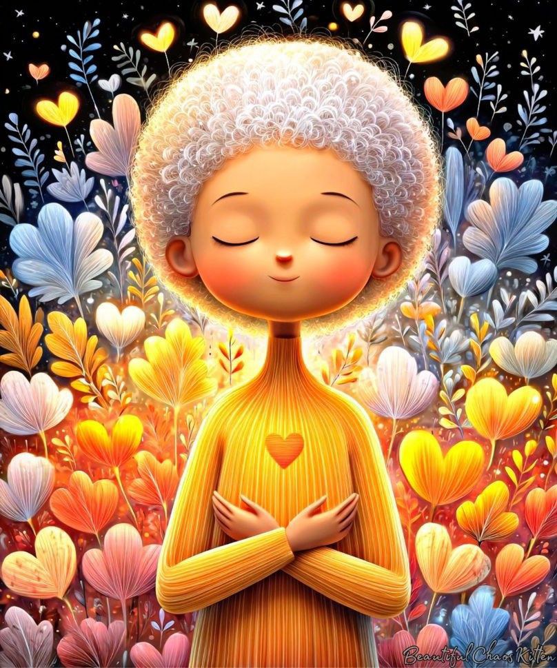 每一天，你都感激自己身处一个愛与仁慈的宇宙之中！