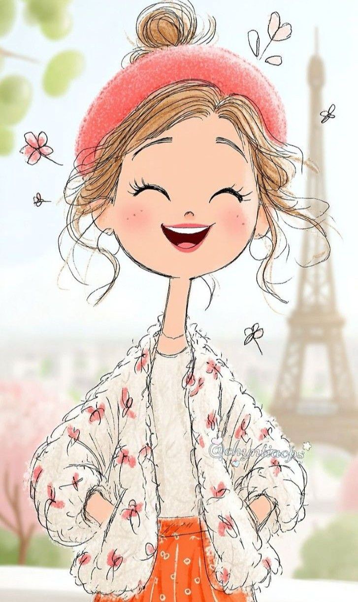 当你能够开心地欢笑， 当你的美好与快乐……