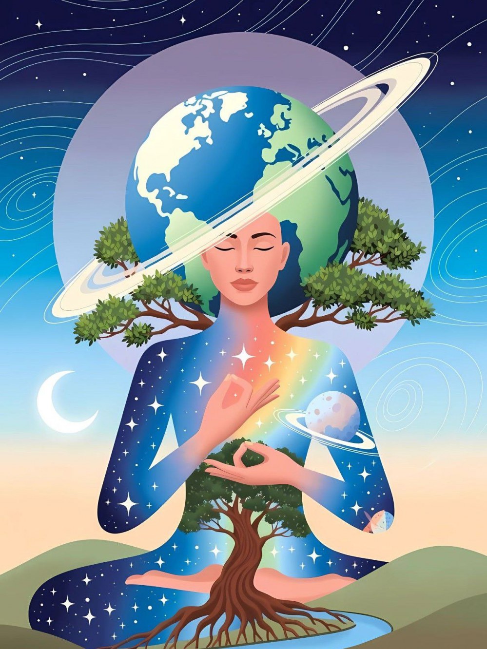 灵魂的意识之梦中，拓展意识，引入源头能量